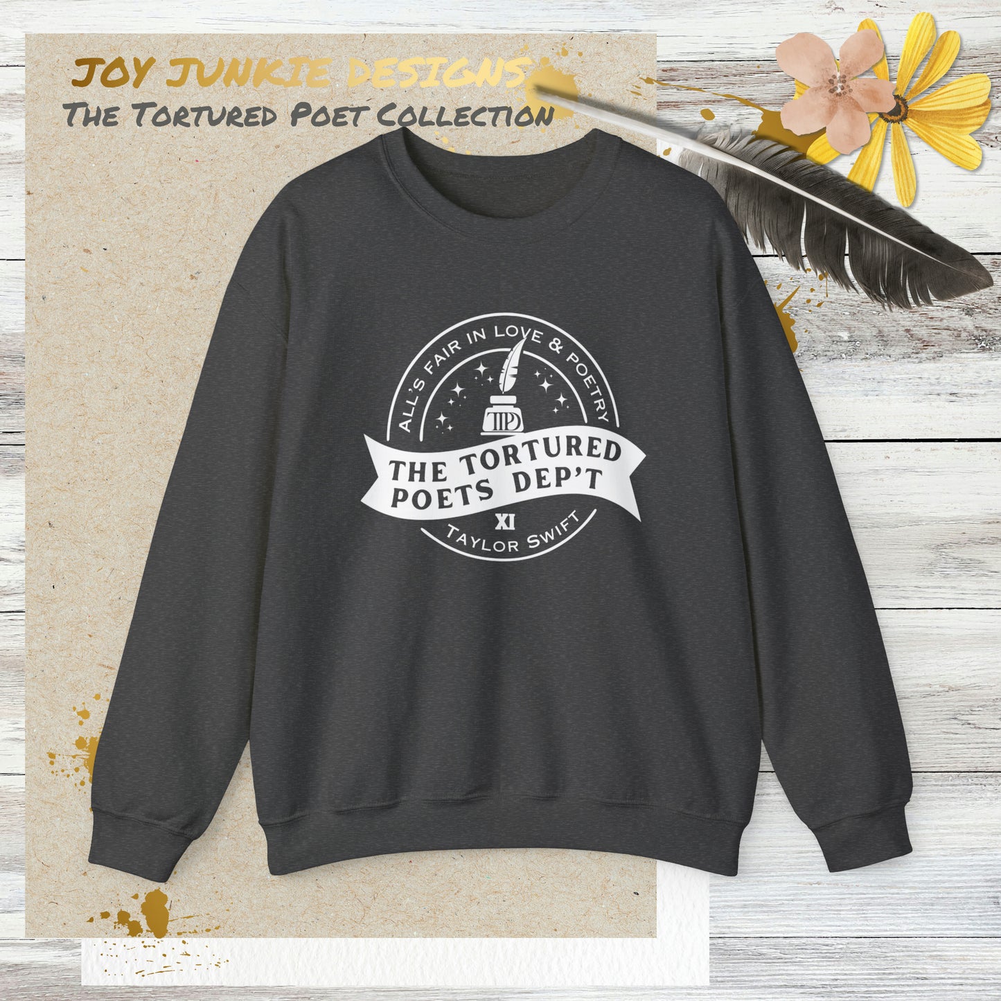 The Tortured Poets Department Banner Sweatshirt