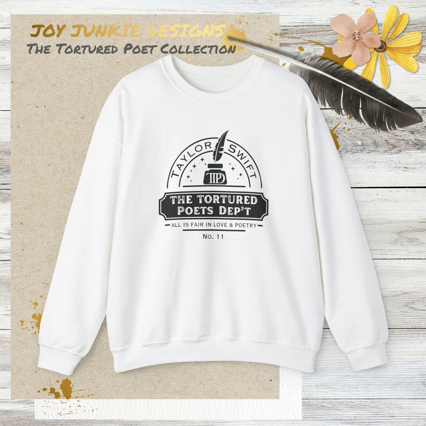 The Tortured Poets Department Semi Circle Sweatshirt