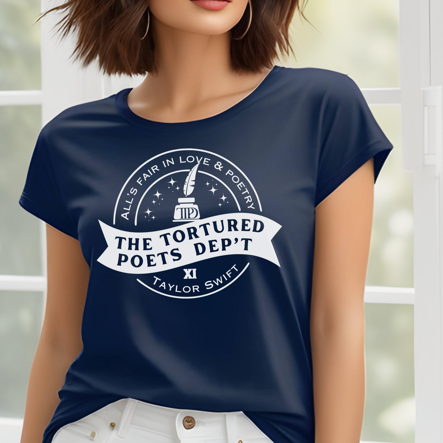 The Tortured Poets Department Banner T-Shirt