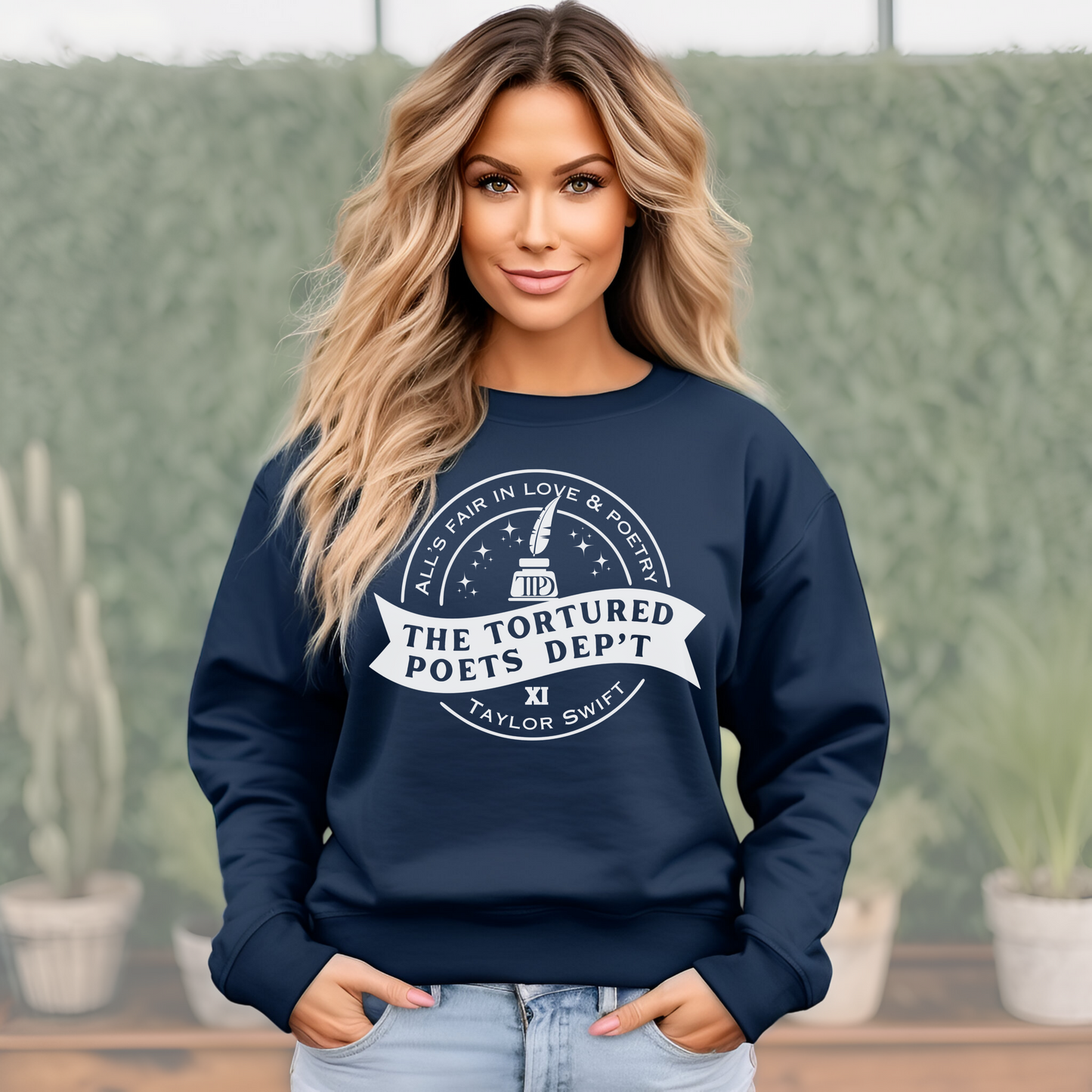 The Tortured Poets Department Banner Sweatshirt