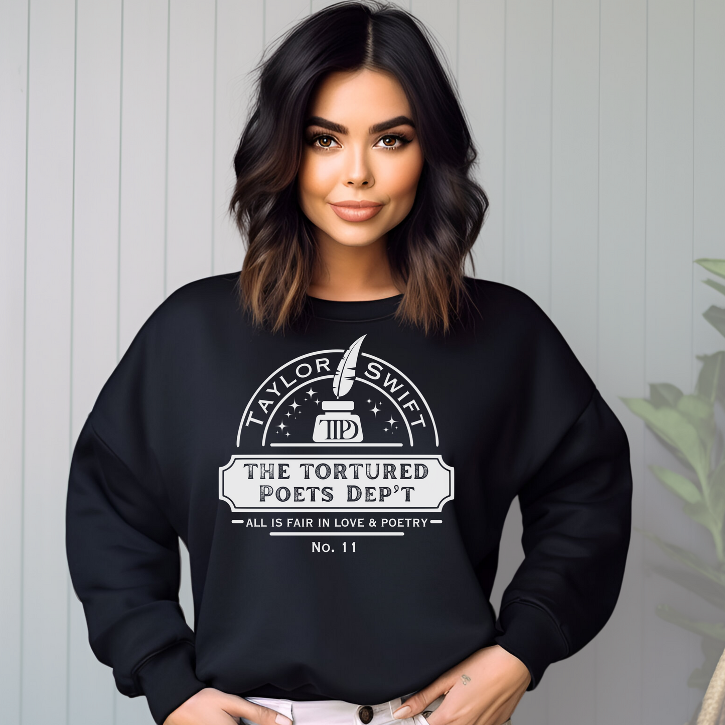 The Tortured Poets Department Semi Circle Sweatshirt