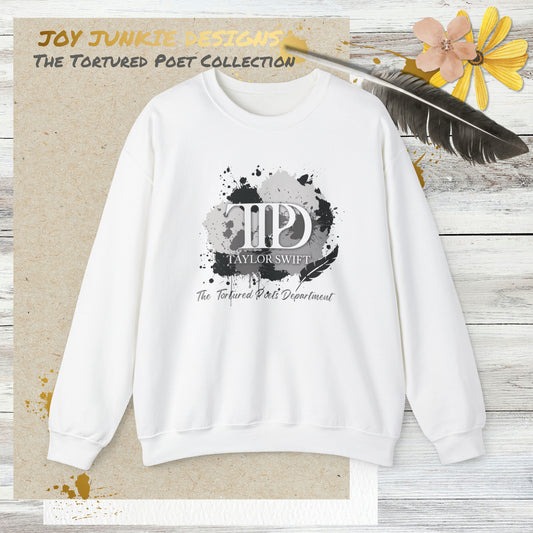 The Tortured Poets Department Ink Splotches Sweatshirt