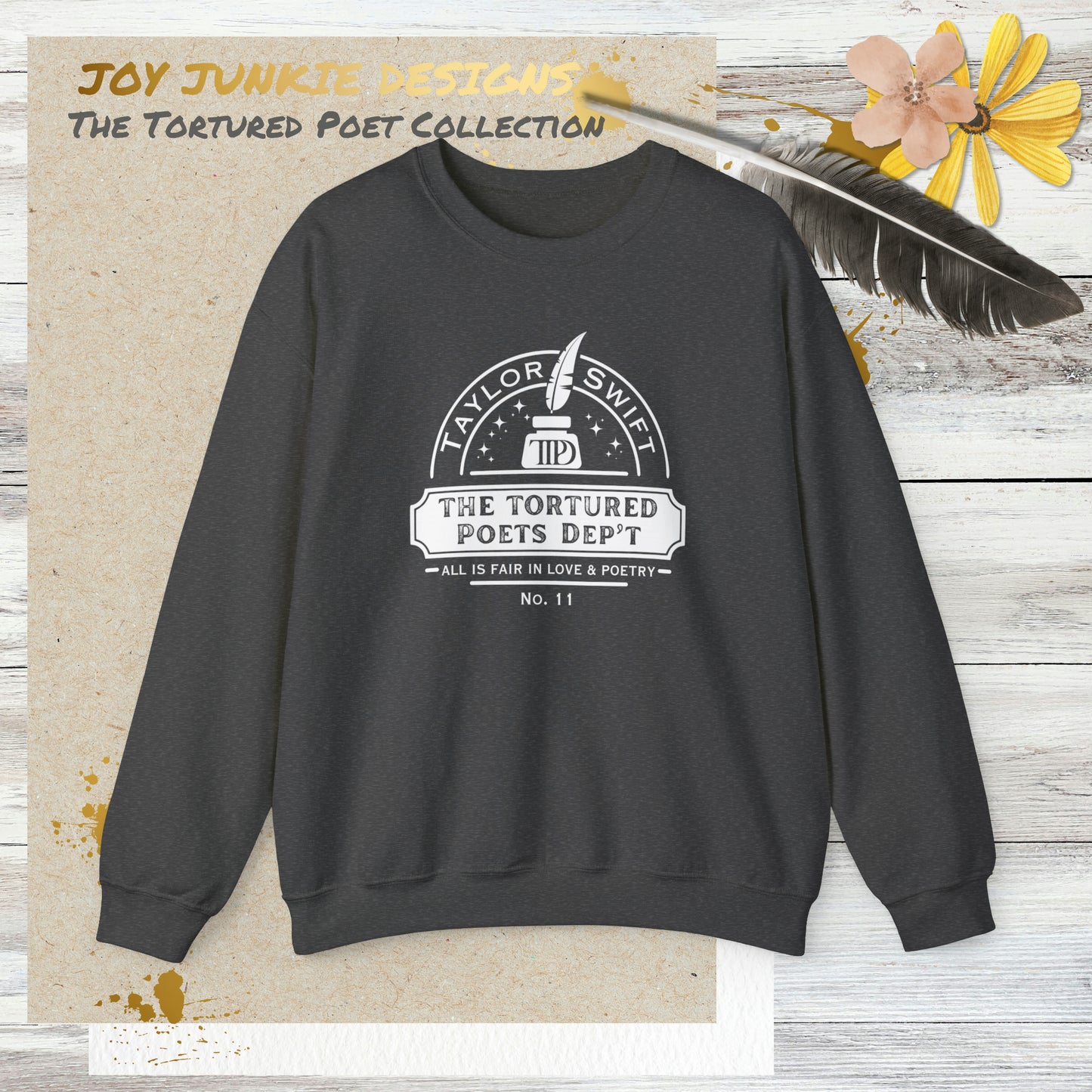 The Tortured Poets Department Semi Circle Sweatshirt