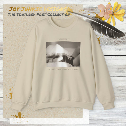 Taylor Swift - Tortured Poets Department Album Cover Sweatshirt