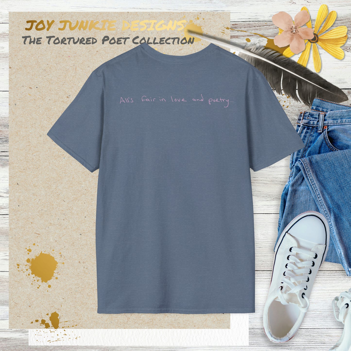 Taylor Swift - Tortured Poets Department Logo T-Shirt