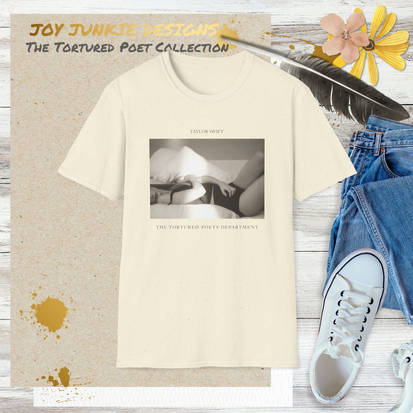 Taylor Swift - Tortured Poets Department Album Cover Tee