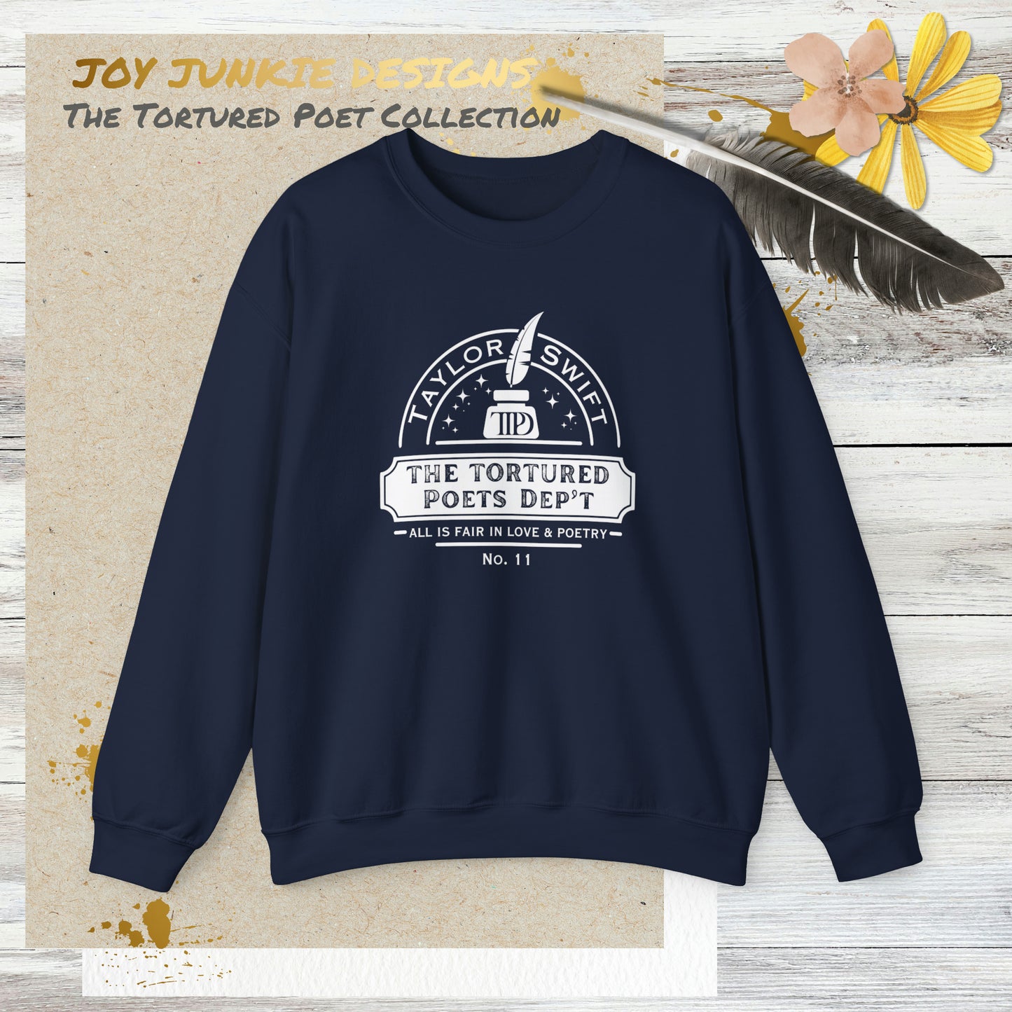 The Tortured Poets Department Semi Circle Sweatshirt