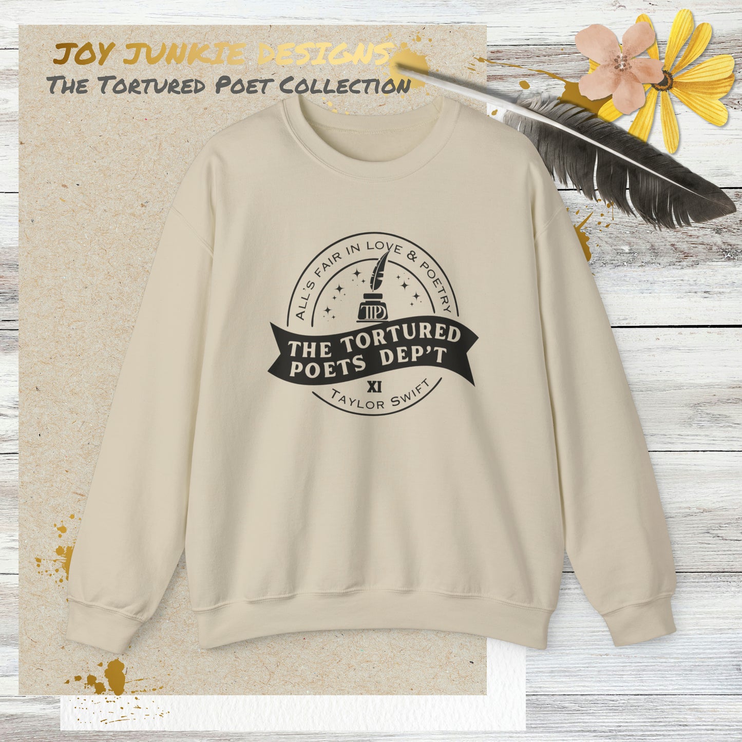 The Tortured Poets Department Banner Sweatshirt