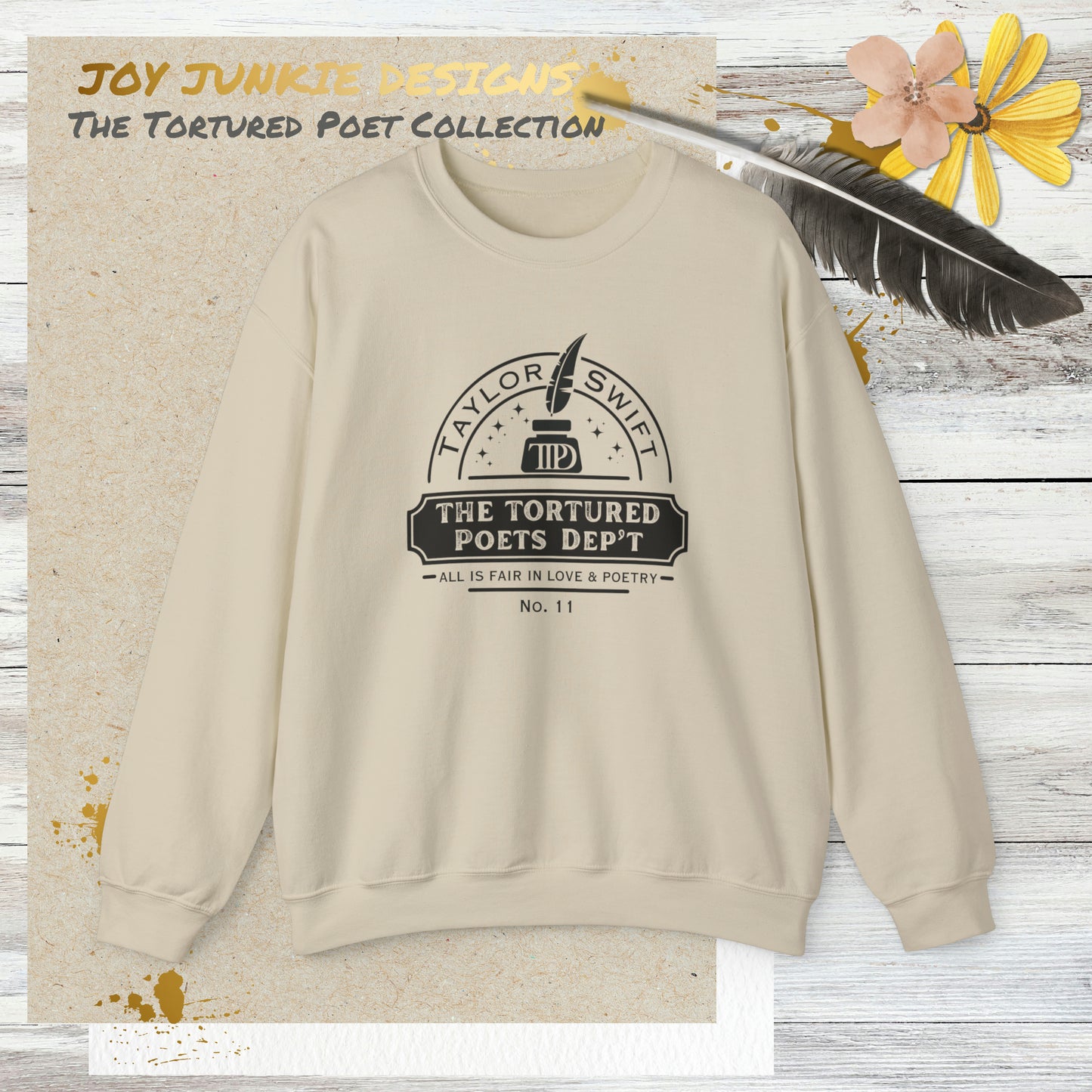 The Tortured Poets Department Semi Circle Sweatshirt