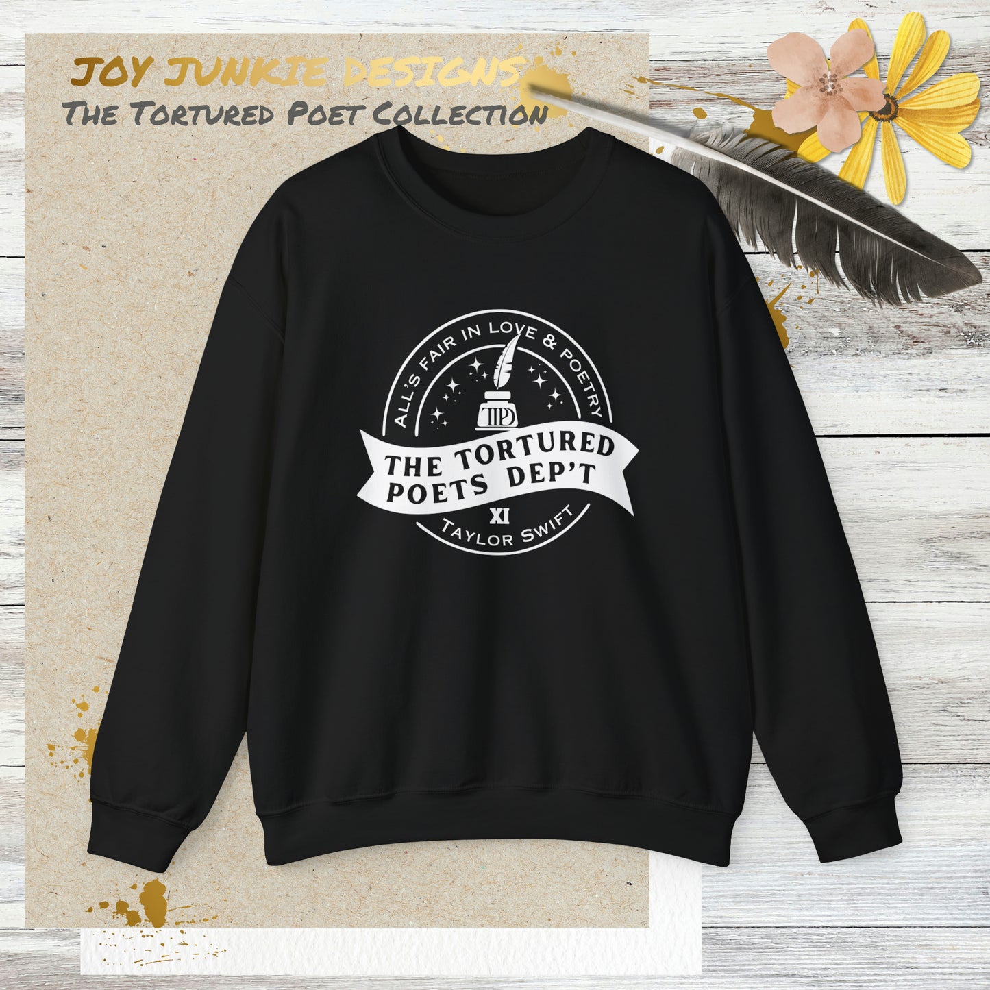 The Tortured Poets Department Banner Sweatshirt